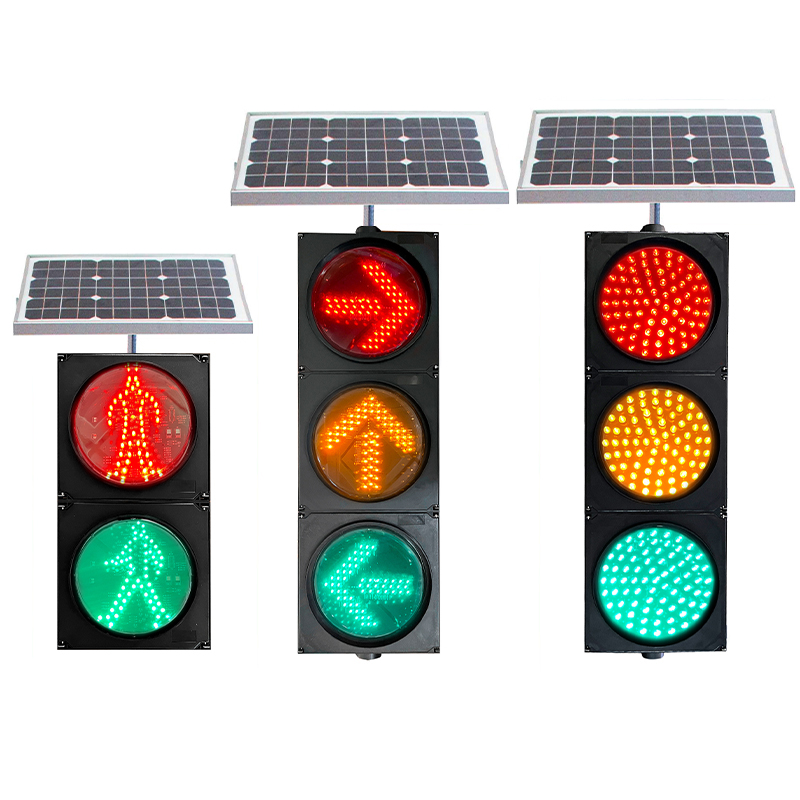  ແສງຕາເວັນ LED Traffic Stop Light Red/Green Stop and Go Light Industrial LED Traffic Signal Light