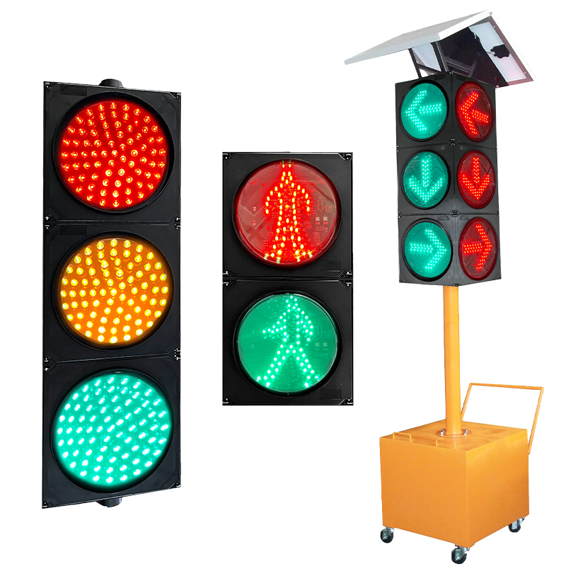  ແສງຕາເວັນ LED Traffic Stop Light Red/Green Stop and Go Light Industrial LED Traffic Signal Light