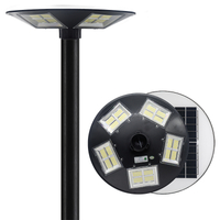  Round UFO 300W Led Solar Street Light ສໍາລັບສວນ, ເດີ່ນ, ເສັ້ນທາງ, ບ່ອນຈອດລົດ