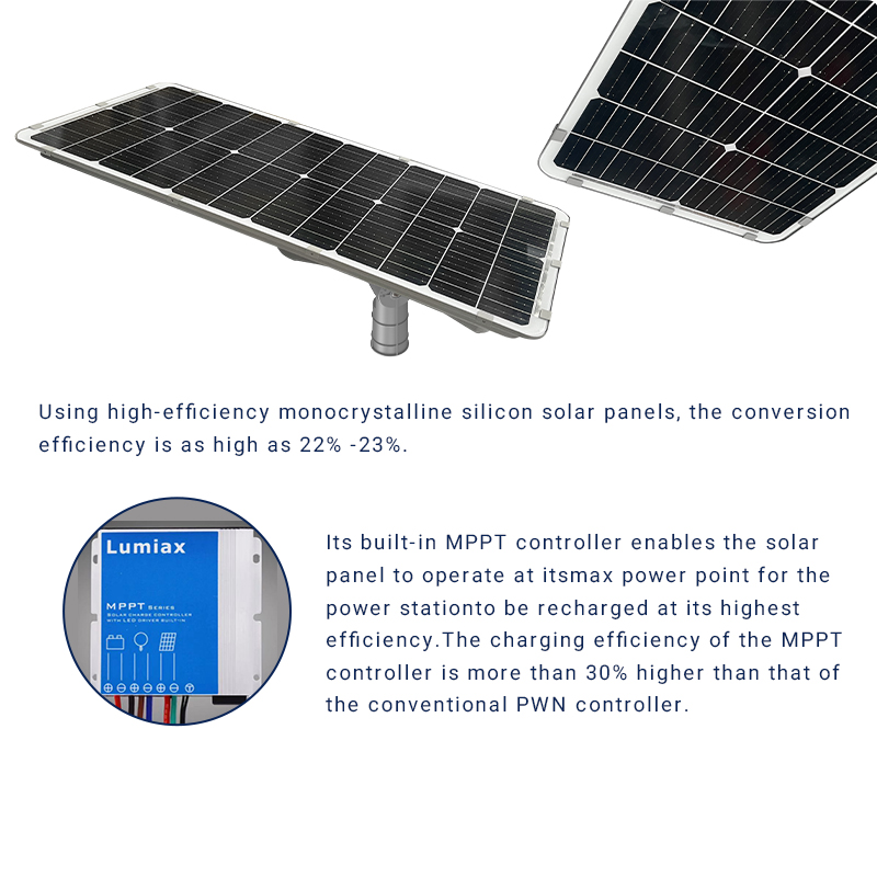 Adjustable Angle Solar Street lamps Outdoor Waterproof Aluminum Solar Street Light 