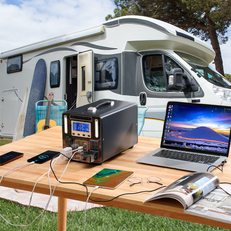  Portable Solar Generator ສະຖານີພະລັງງານສໍາລັບການ camping, ເຮືອນ, ການເດີນທາງ, ພາຍໃນແລະນອກ 