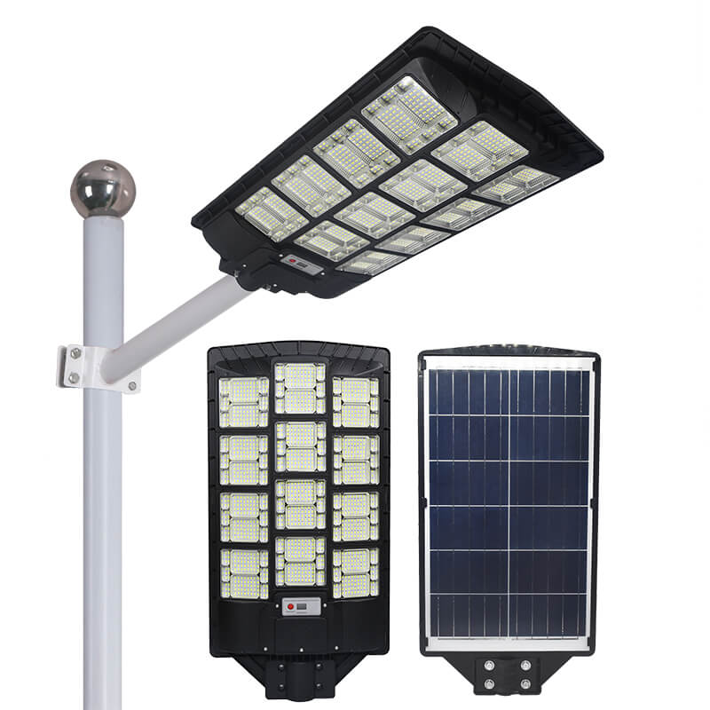 ກັນນ້ຳ 100w 200w 300w Integrated Led Solar Panel Light Street