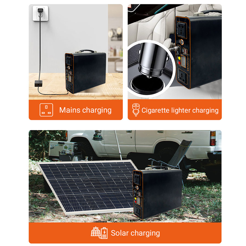 Solar Generator Outdoor Rv Camping Portable Solar Power Station