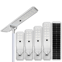 Aluminum Solar Street Lamp 100w 150w 200w 300w All in One Solar Street Light