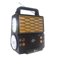 Portable Solar FM Radio Outdoor Bluetooth ລໍາໂພງແສງຕາເວັນ 