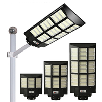 ເຊັນເຊີການເຄື່ອນໄຫວ 100w 200w 300w All in One Led Solar Street Light