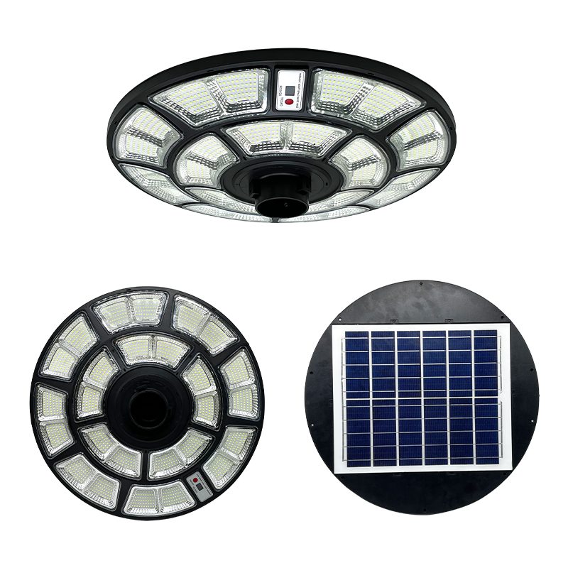 ເຊັນເຊີການເຄື່ອນໄຫວ 500W UFO Led Solar Street Light 